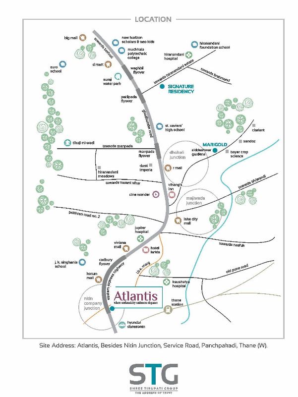 Stg Atlantis Location Map