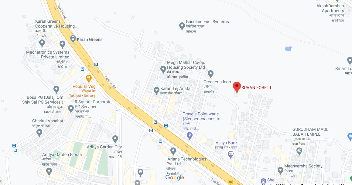 Suvan Forett Location Map