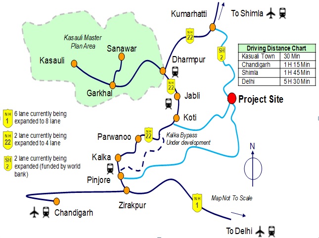 Tata Myst Location Map