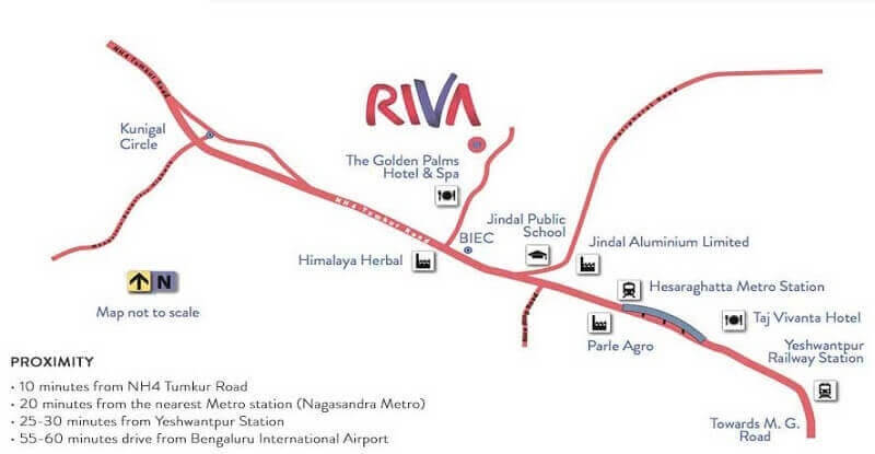Tata Riva Location Map