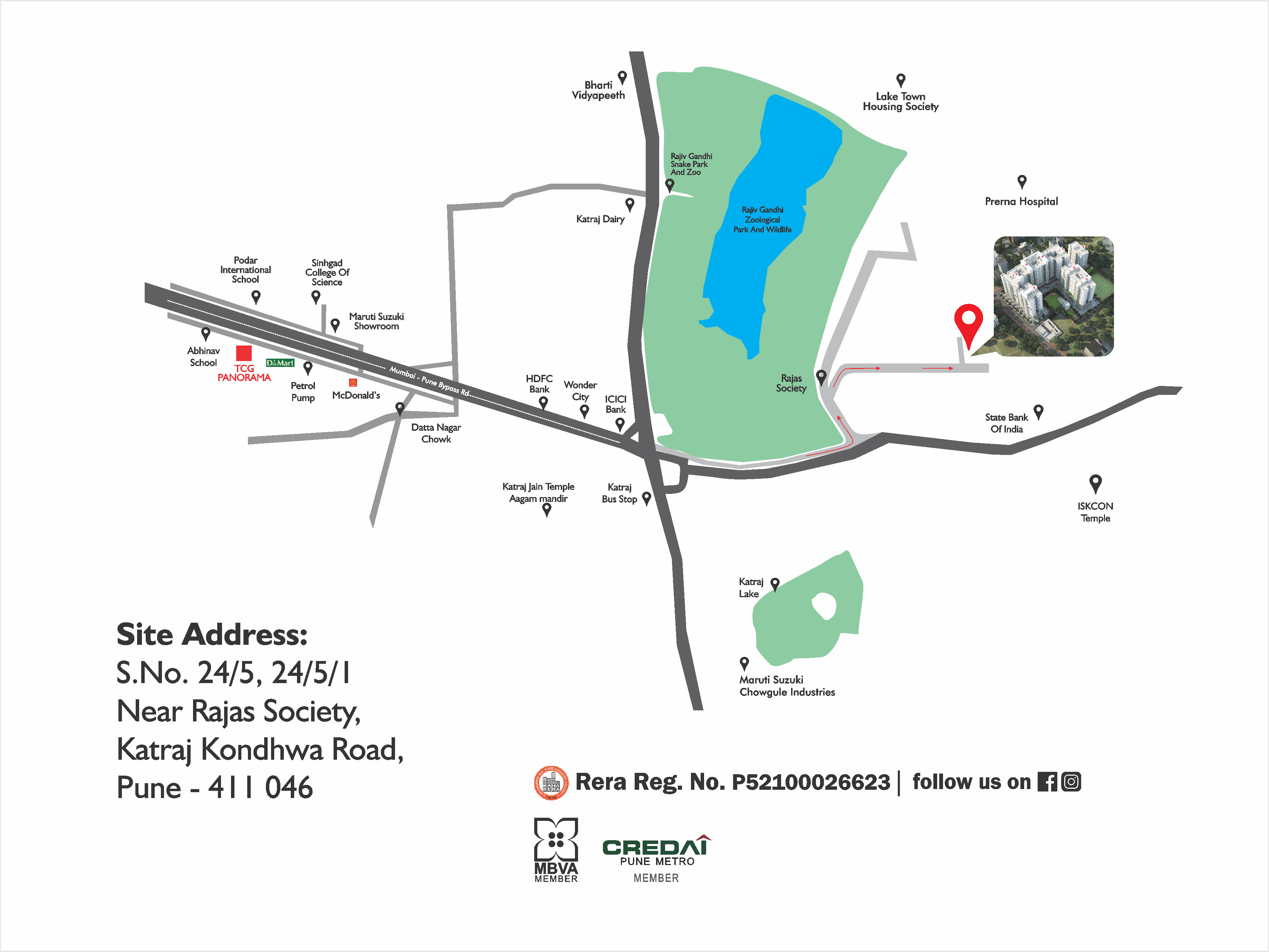 Tcg Gardenia Location Map