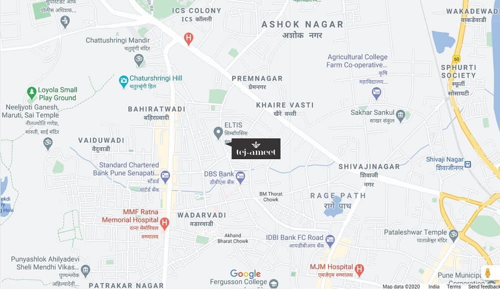 Tejraj Ameet Location Map