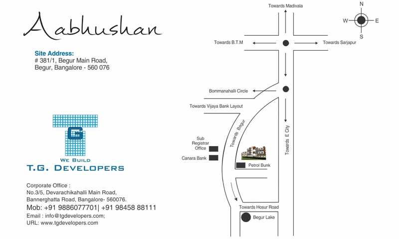 Tg Aabhushan Location Map