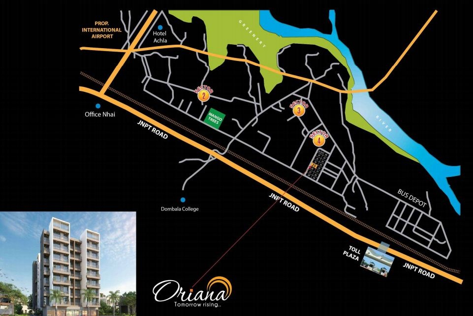 Today Global Oriana Location Map