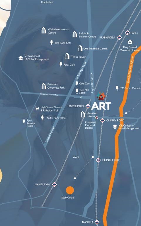 Trec Plus Art Location Map