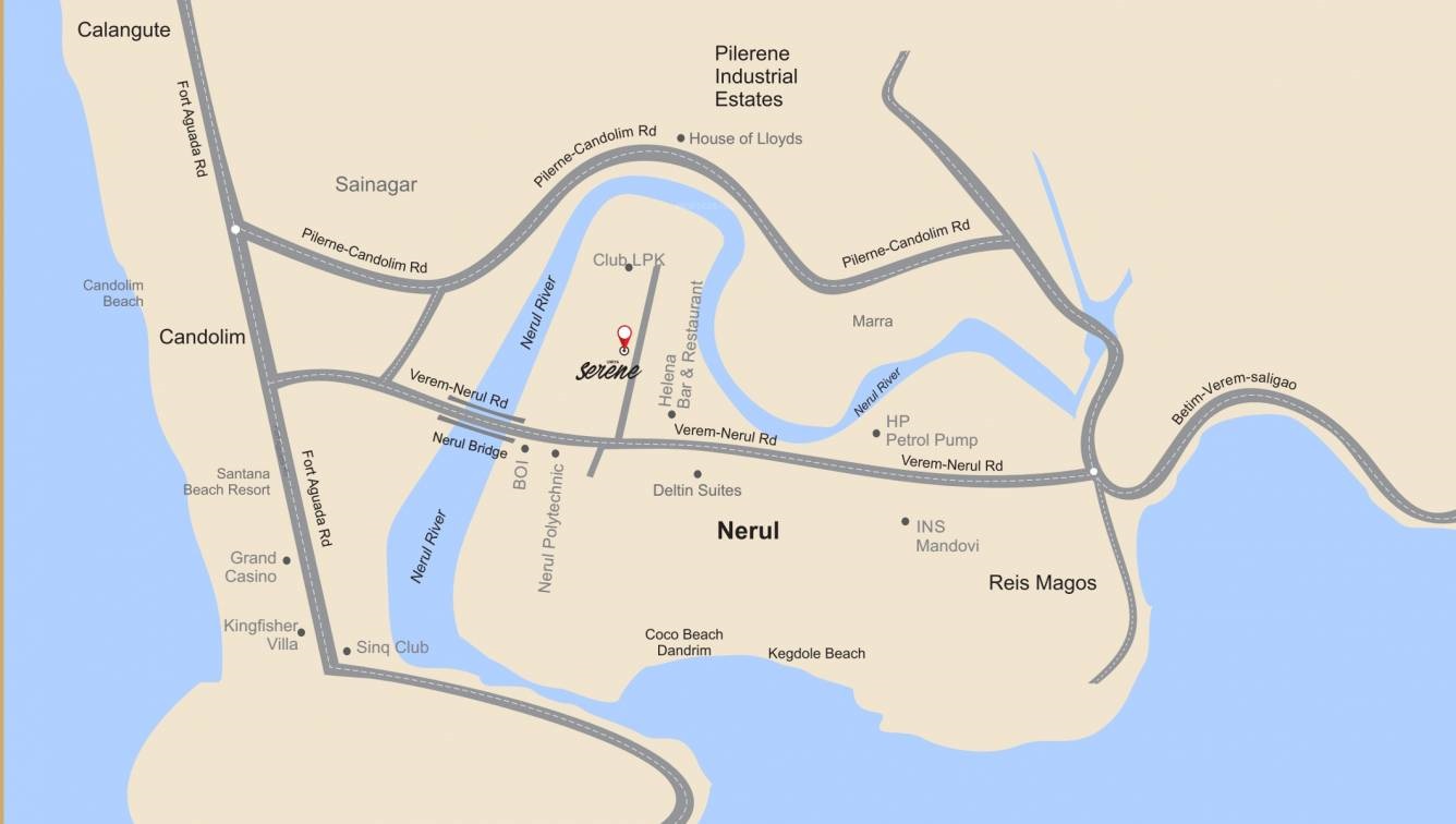 Umiya Serene Location Map