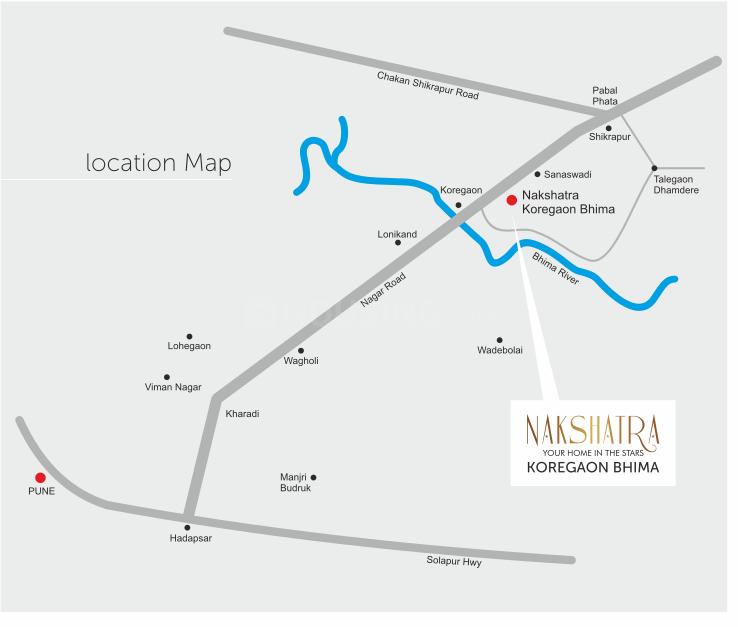 Unicon Nakshatra Location Map