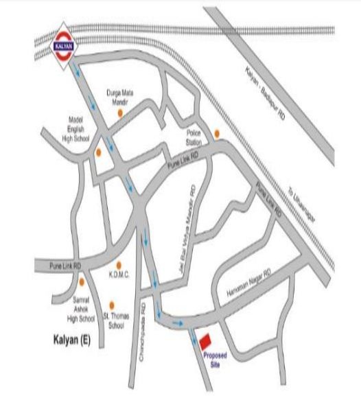 Vaishnavi Park Phase 2 Location Map