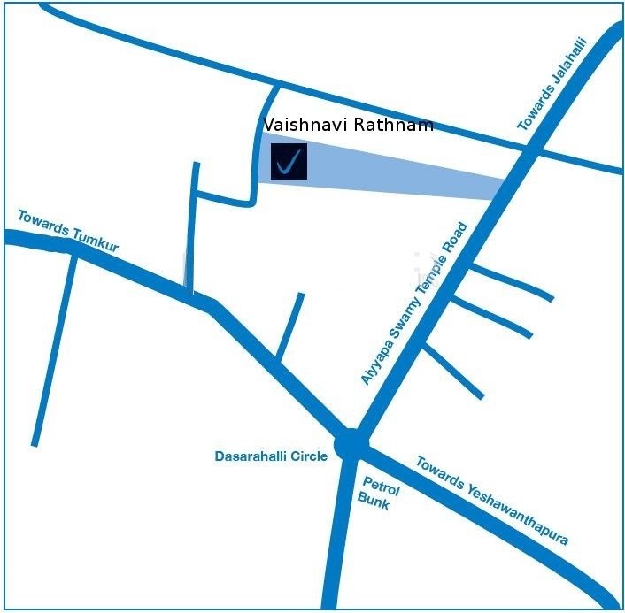 Vaishnavi Rathnam Location Map