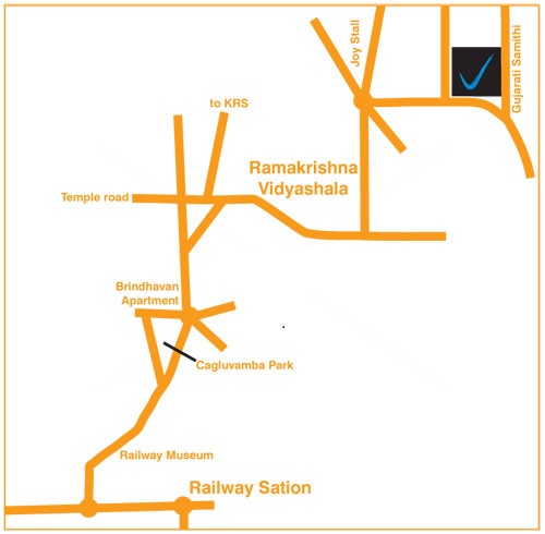 Vaishnavi Sarovar Location Map