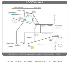 Vardaan Life Park Location Map