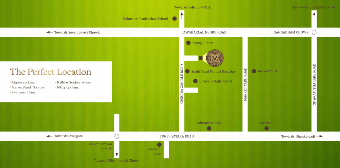 Vardaan Vedanta Location Map