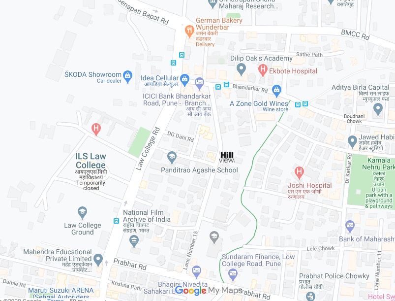 Venkateshwara Hill View Location Map