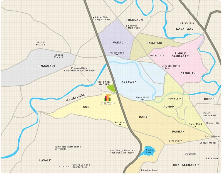 Vilas Javdekar Yashwin Location Map