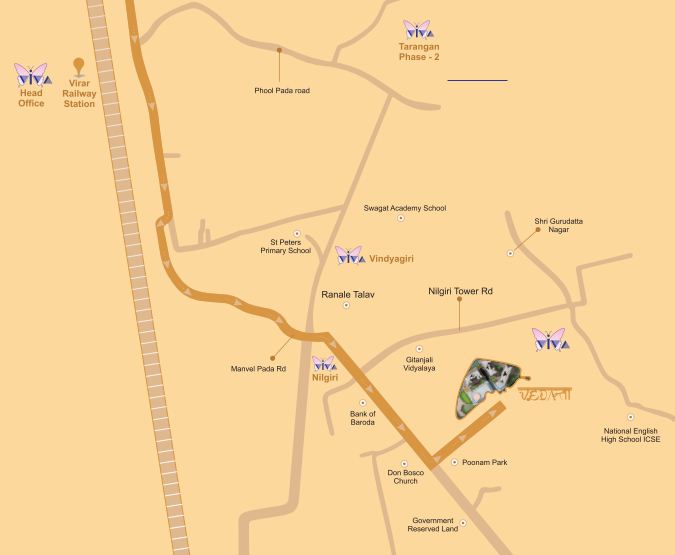 Viva Vedanta Location Map
