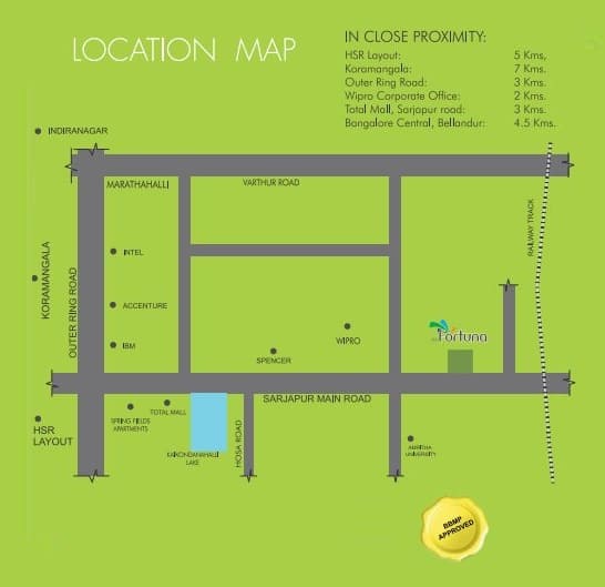 Vrr Fortuna Location Map