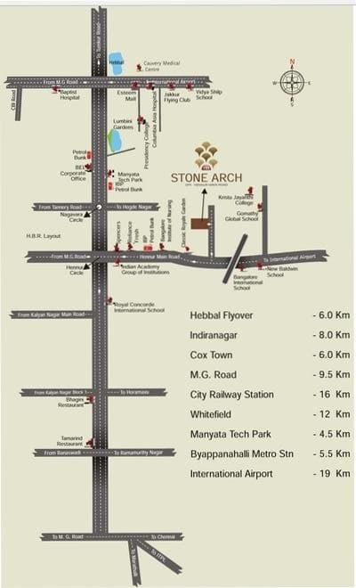 Vrr Stone Arch Location Map