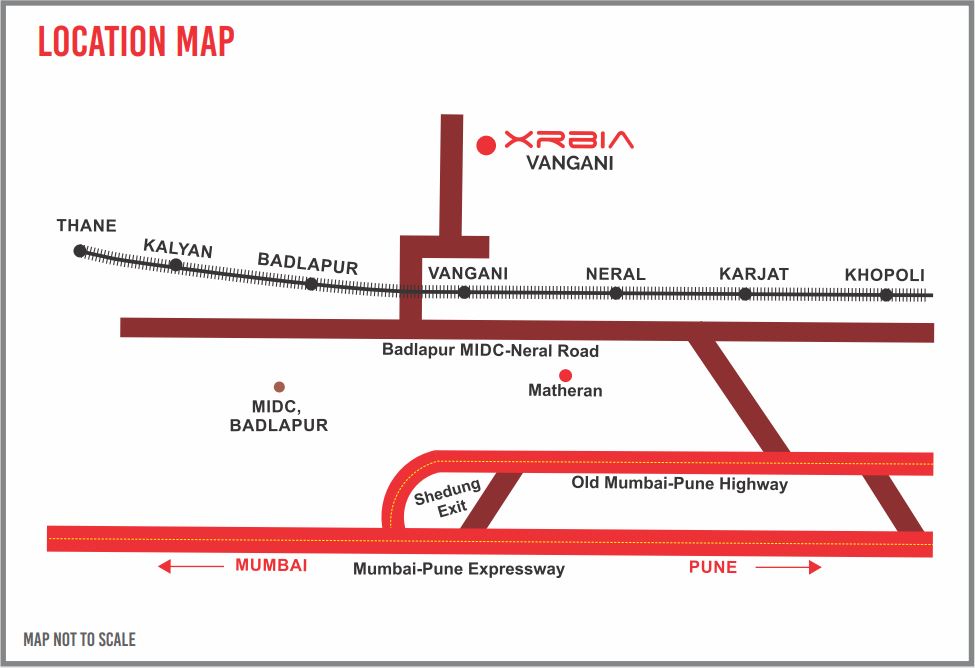 Xrbia Vangani Location Map