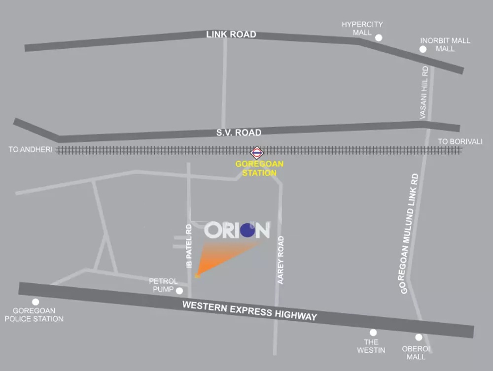 Yash Orion Location Map