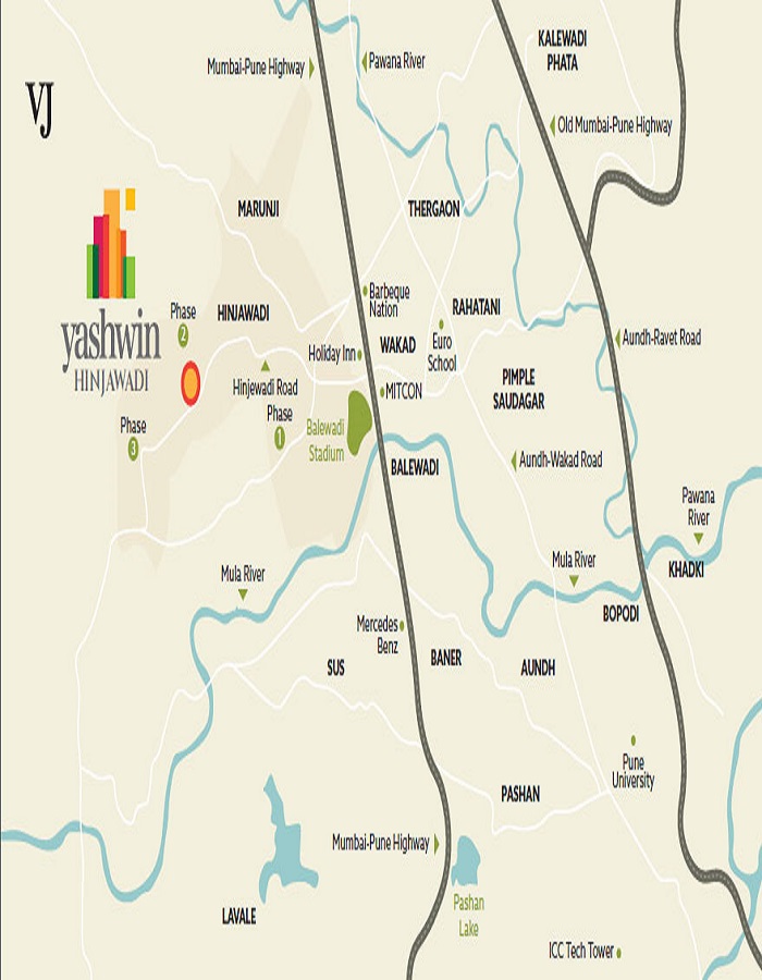 Yashwin Hinjewadi Location Map