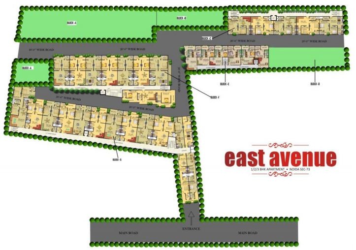ABCZ East Avenue Master Plan Sector 73, Noida
