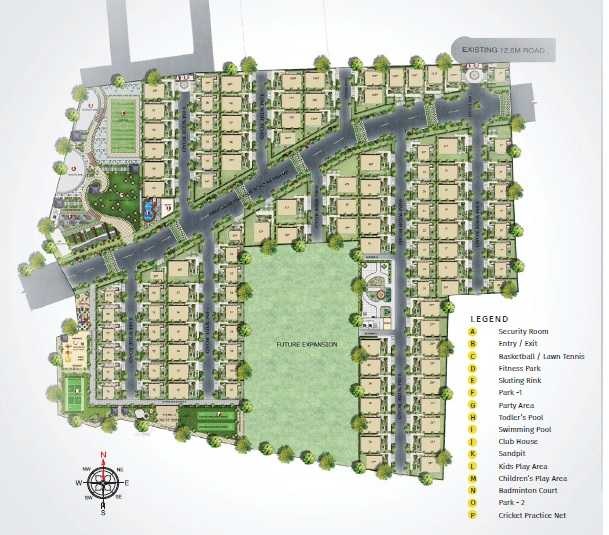 Abhee Prakruthi Villa Master Plan