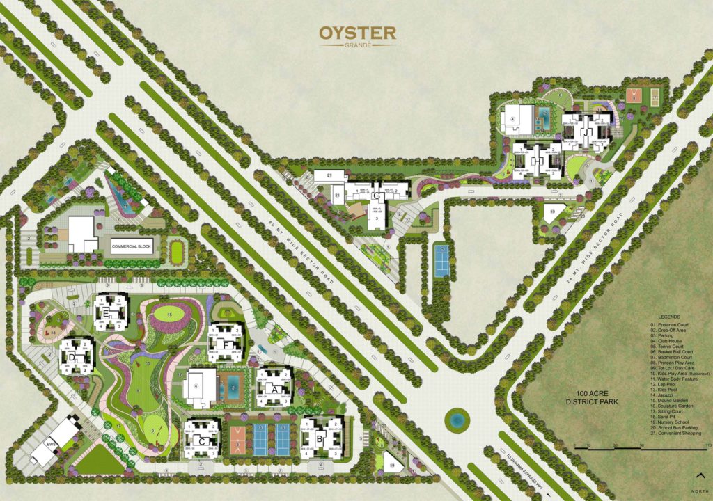 Adani Oyster Grande Master Plan