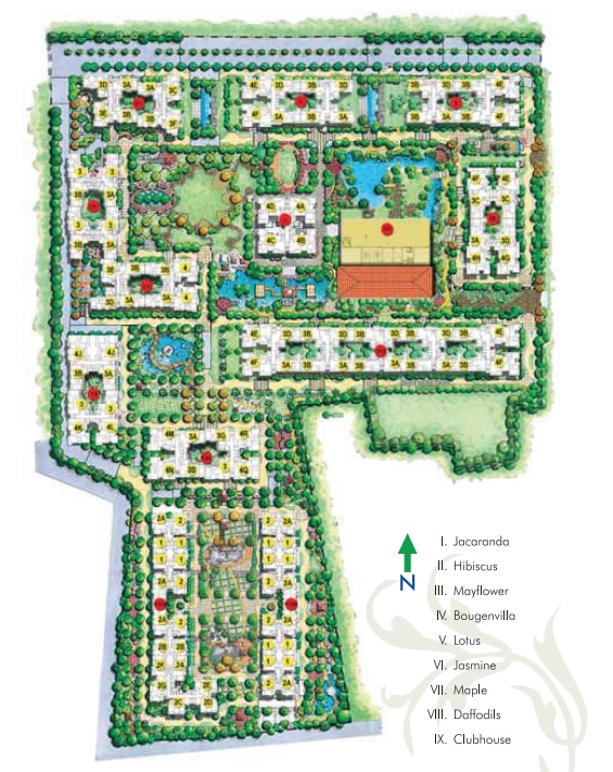Adarsh Palm Retreat Condominiums Master Plan