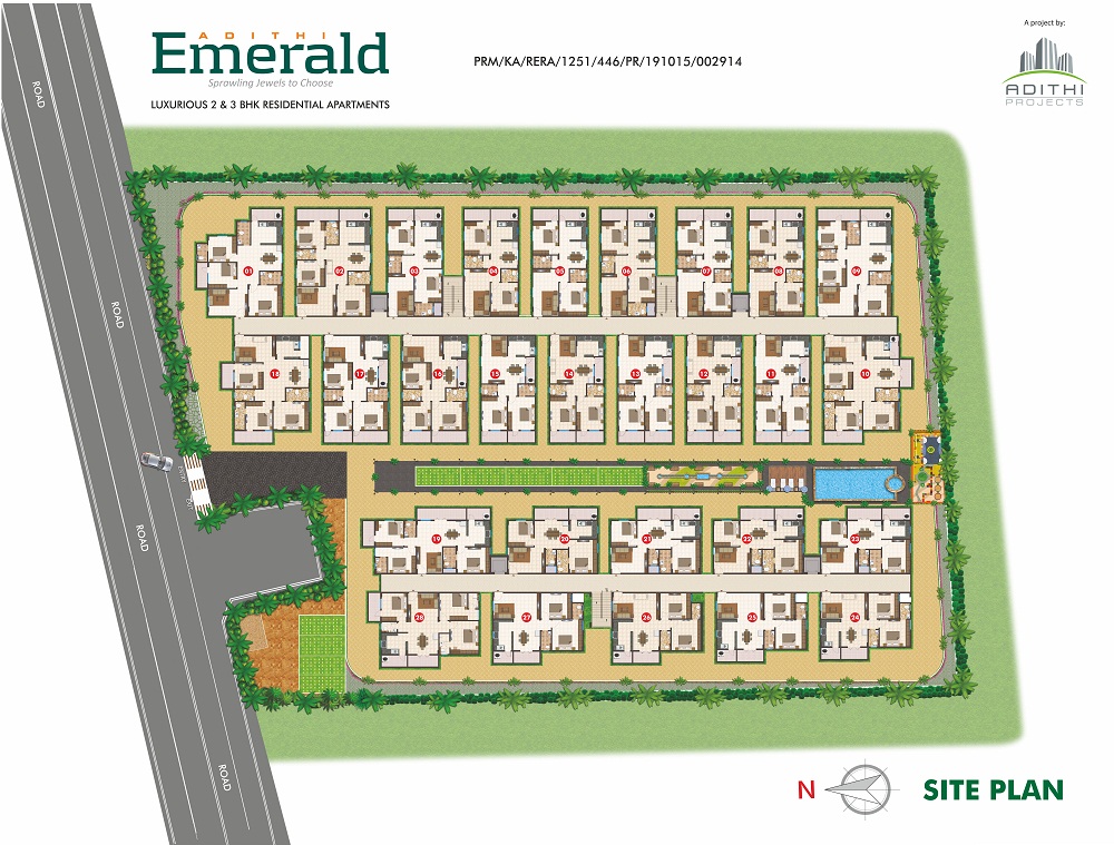 Adithi Emerald Master Plan
