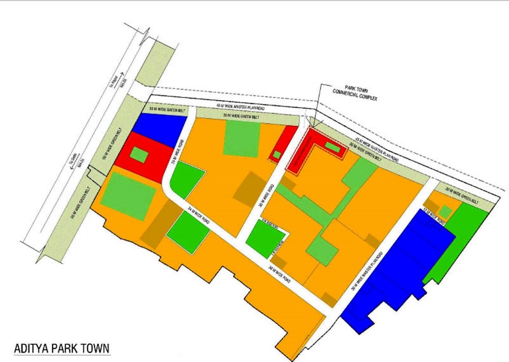Aditya Park Town Master Plan