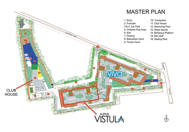 Alpine Vistula Master Plan