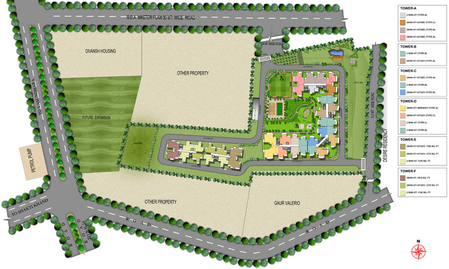 Angel Jupiter Master Plan Indirapuram, Ghaziabad