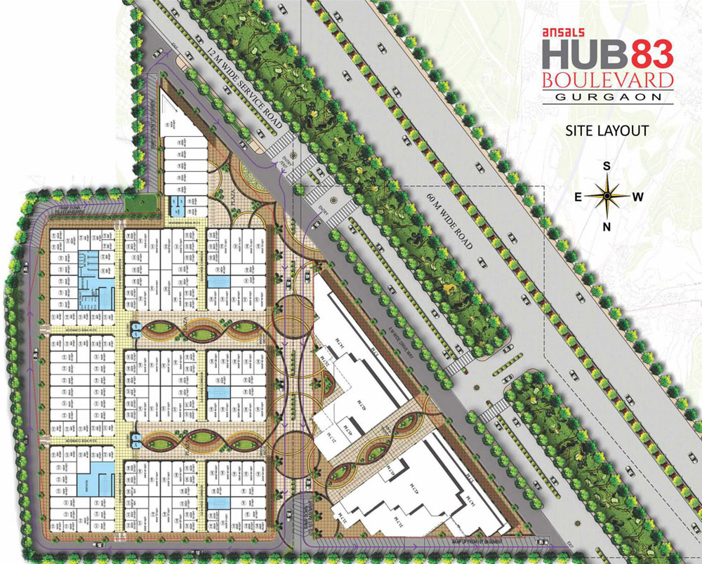 Ansal Hub 83 Boulevard Master Plan