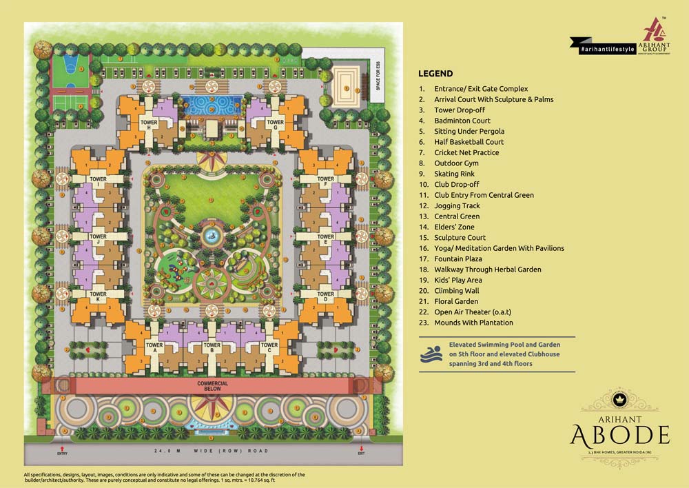 Arihant Abode Master Plan