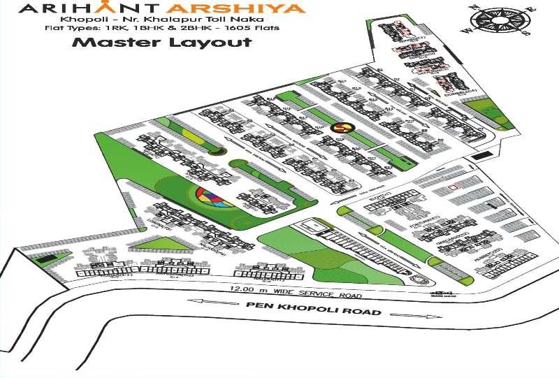 Arihant Arshiya Master Plan