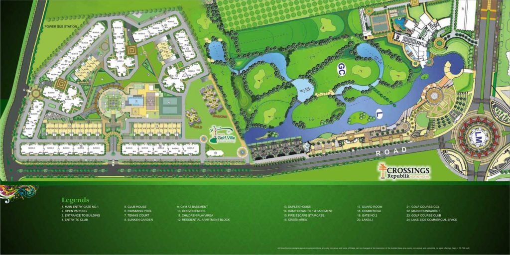 Arocon Golf Ville Master Plan