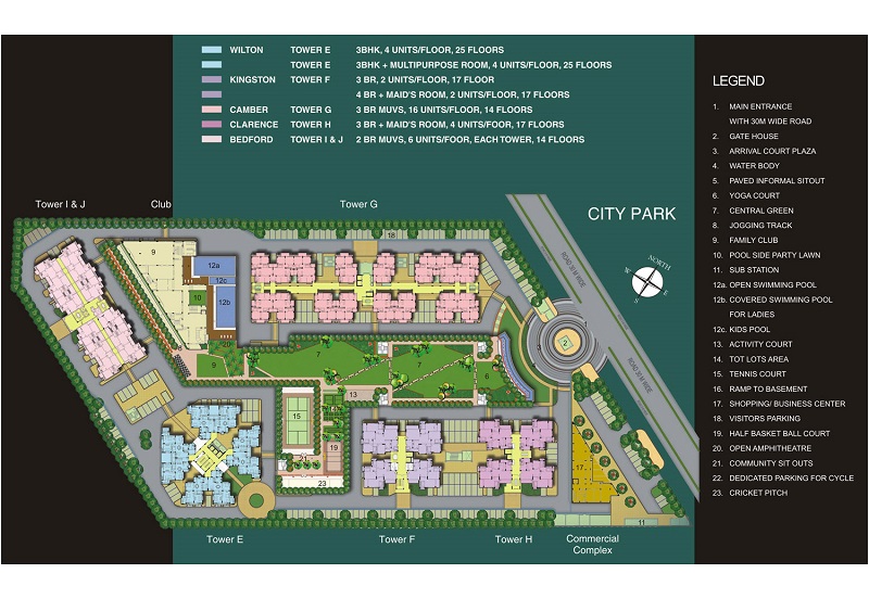 Assotech Windsor Court Master Plan Sector 78, Noida