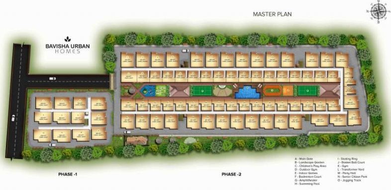 Bavisha Urban Homes Master Plan