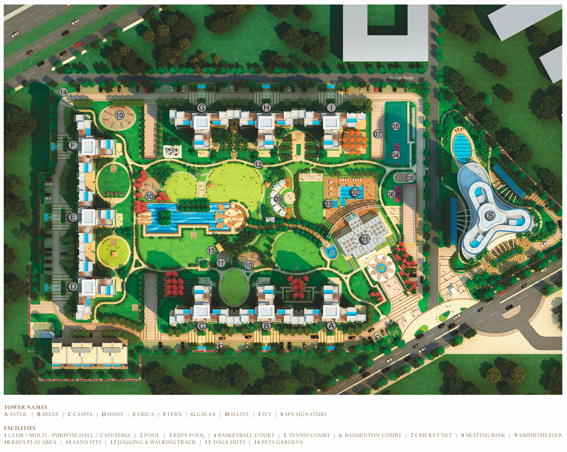 Bestech Park View Grand Spa Master Plan