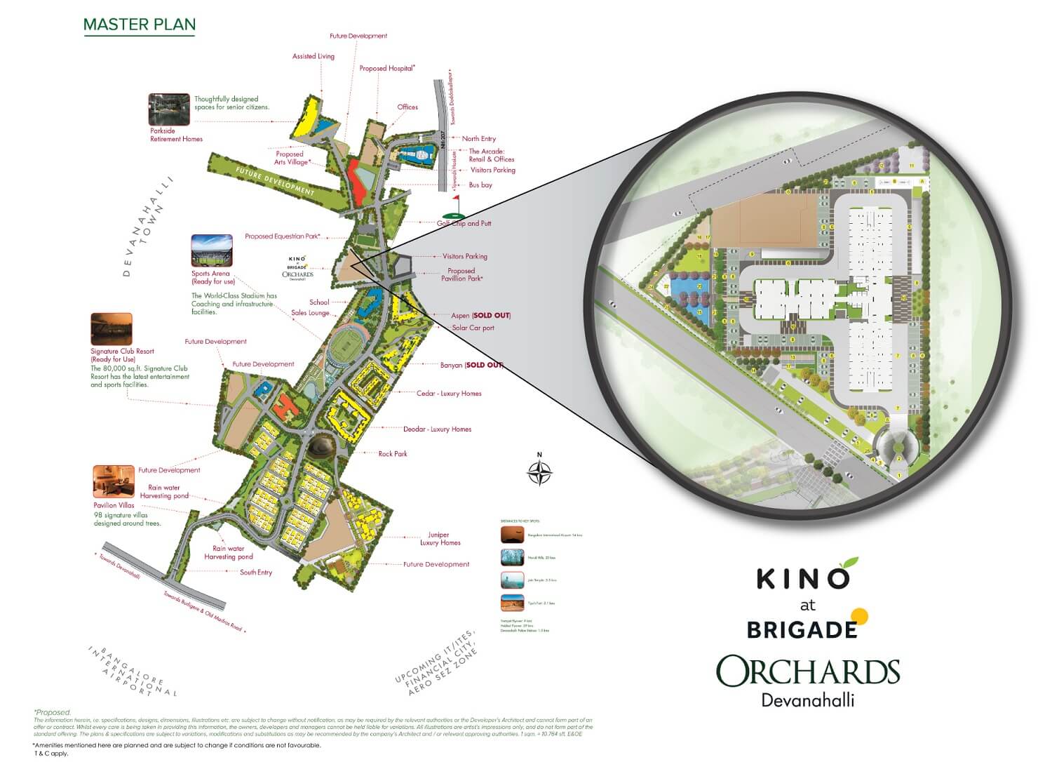 Brigade Orchards Kino Master Plan