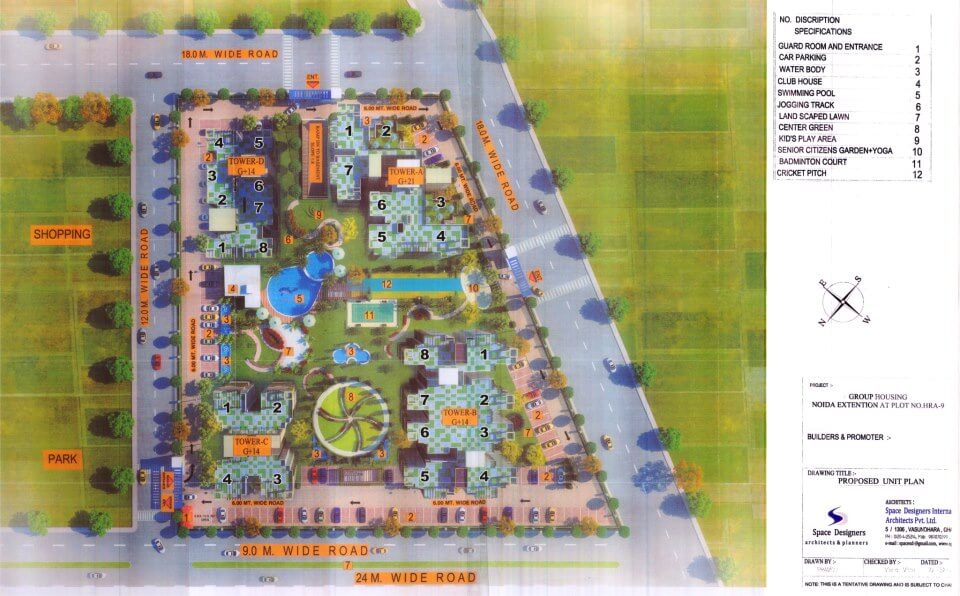 Cosmos Shivalik Homes Master Plan