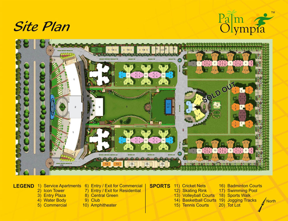 Dah Greentech Palm Olympia Master Plan