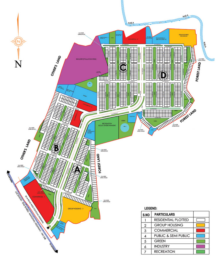 DLF Garden City Master Plan Raebareli Road, Lucknow