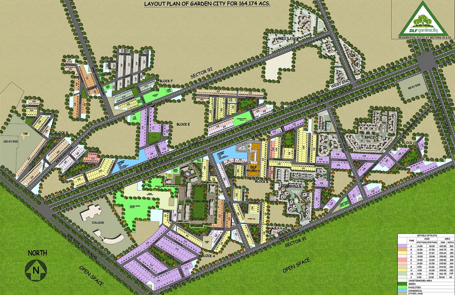 Dlf Garden City Gurgaon Master Plan