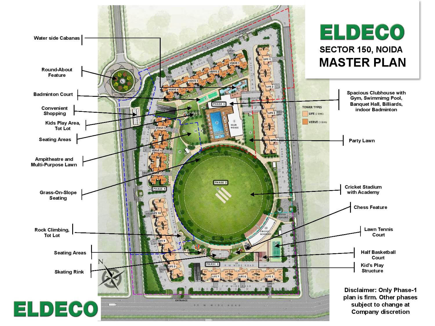 Eldeco Live By Greens Master Plan