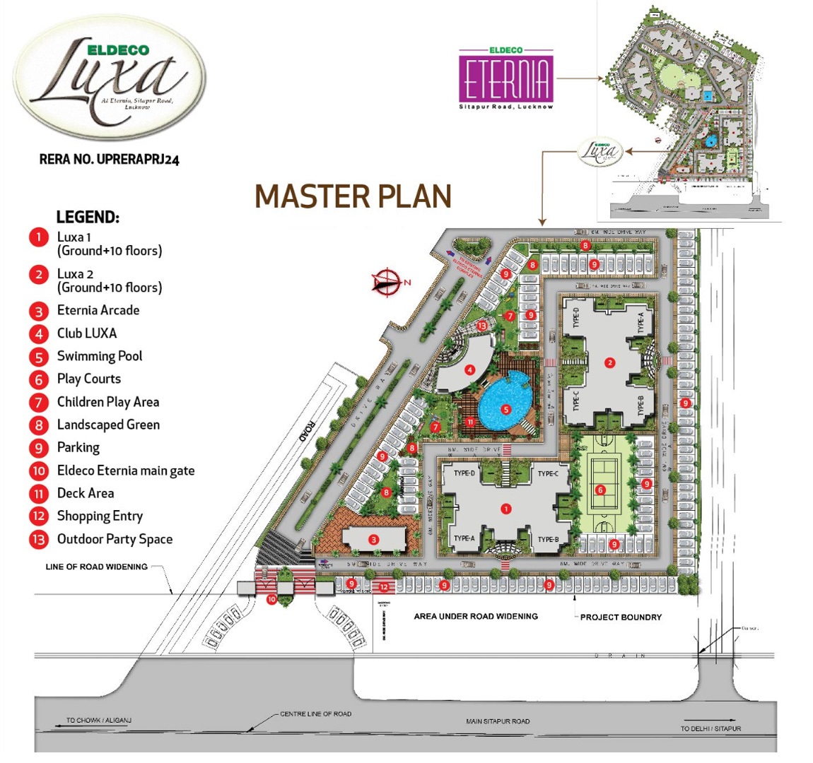 Eldeco Luxa Master Plan