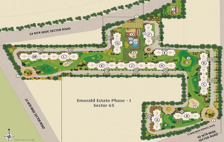 Emaar Emerald Estate Master Plan Sector 65, Gurgaon
