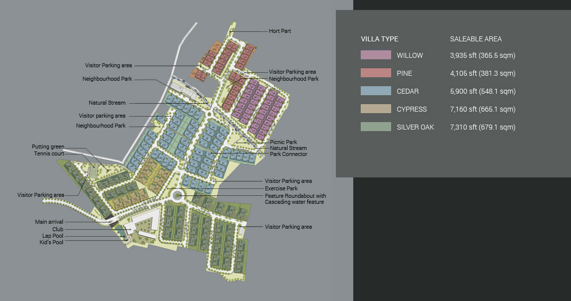 Embassy Boulevard Master Plan Yelahanka, Bangalore