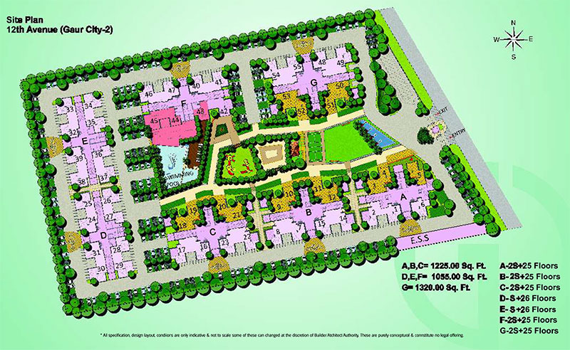 Gaur City 12th Avenue Master Plan
