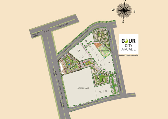 Gaur City Arcade Master Plan